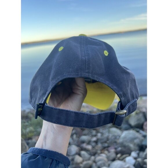 Vintage 90s Top of the World Michigan Wolverines embroidered 3D blue adjustable - Picture 7 of 13